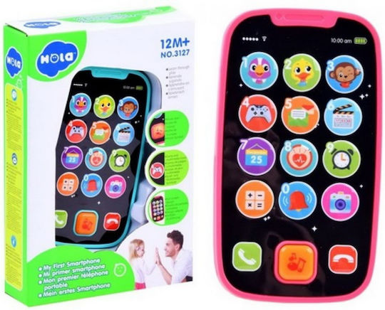 Hola Toys Παιχνίδι Τηλέφωνο με Μουσική, Φως και Ήχους