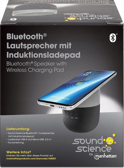 Manhattan Induction Ηχείο Bluetooth 5W Γκρι