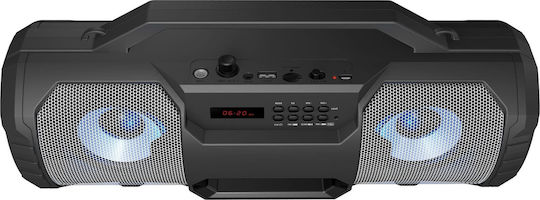 Platinet Boombox Classic Ηχείο Bluetooth 12W Μαύρο