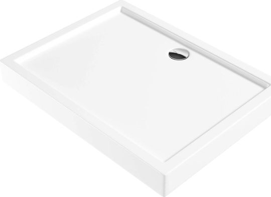 Deante Rectangular Acrylic Shower White 120x80cm