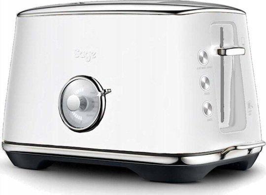 Sage The Toast Select Luxe Φρυγανιέρα 2 Θέσεων 1000W Λευκή