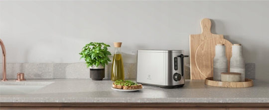 Electrolux Toaster 2 Slots 800W Inox