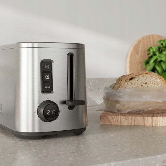 Electrolux Toaster 2 Slots 800W Inox