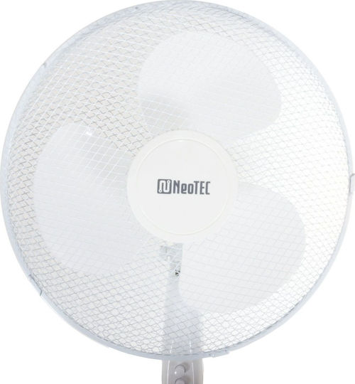 Neotec Ανεμιστήρας Ορθοστάτης 45W Διαμέτρου 40cm Λευκός