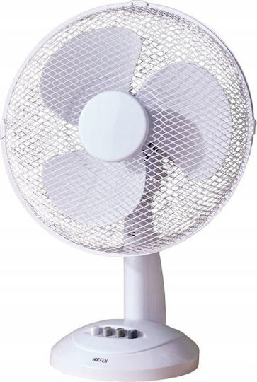 ECG Tischventilator 40W Lüfterdurchmesser 30cm Weiß