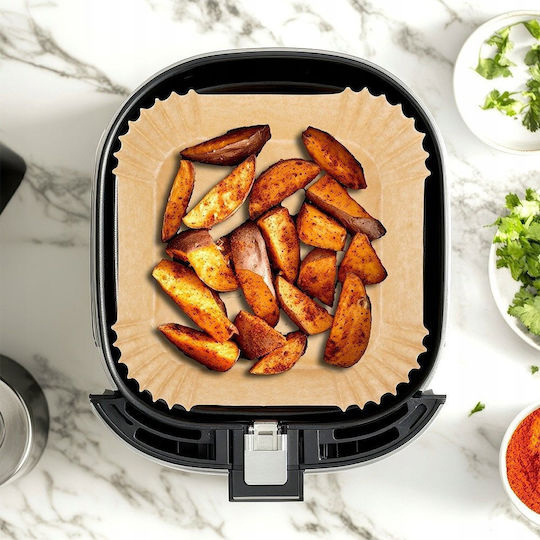 Orion Αντικολλητικά Χαρτιά για Air Fryer 19x19εκ. 50τμχ
