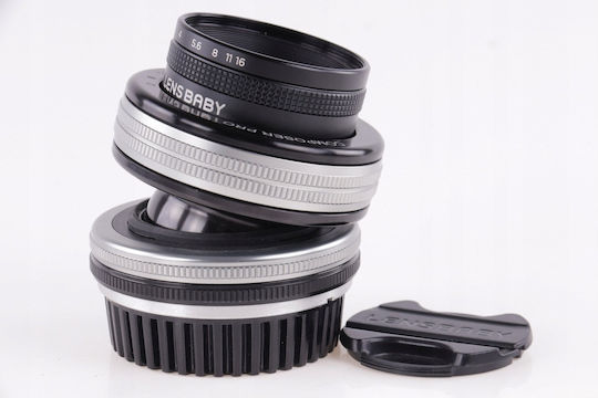 Lensbaby Obiectiv Foto Composer Pro II With Sweet 80 Fix pentru Montura Canon EF Black