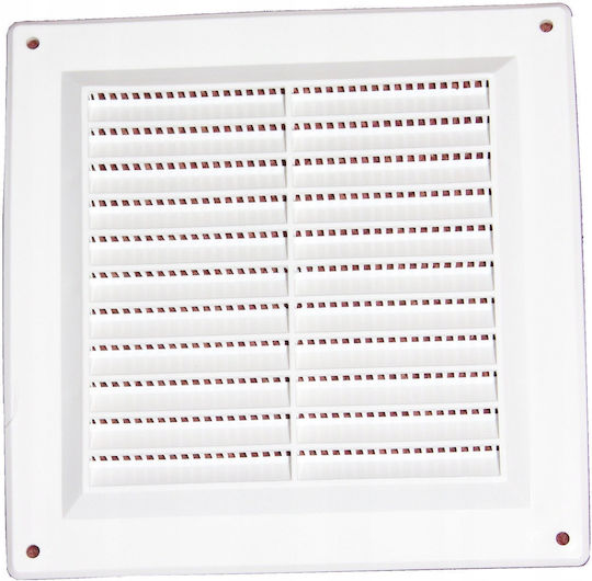 Europlast Vent Louver 15x15cm Square