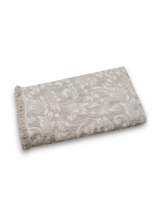 Cotone Ριχτάρι Διθέσιου Καναπέ Chenille 180x240εκ. Γκρεζ