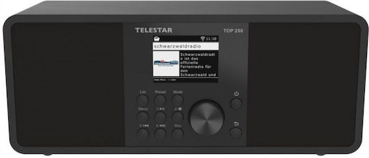 TELESTAR Top 250 Επιτραπέζιο Ραδιόφωνο DAB+ Μαύρο