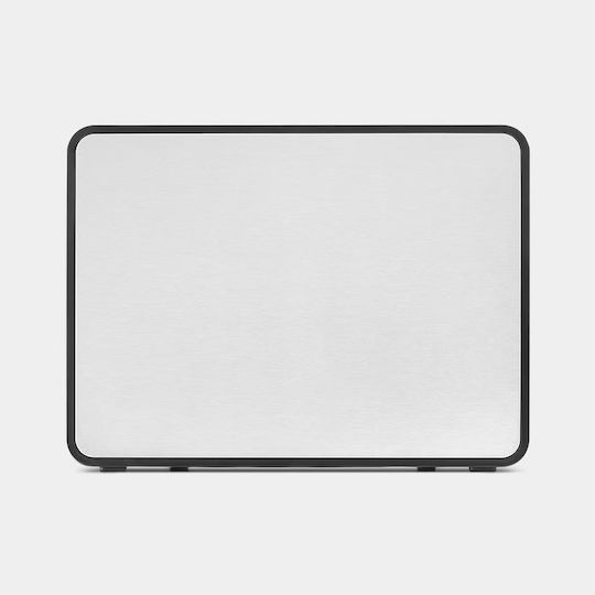 Brabantia Cutie de pâine Metalic Gri 46.5x25x18.7cm