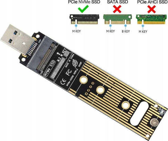 DeLock 64069 M.2 NVMe PCIe Карта с USB 3.1