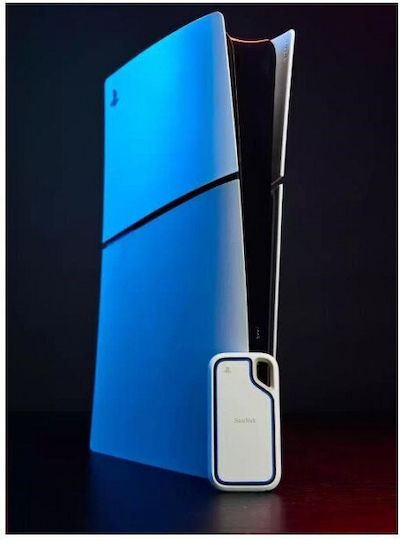 Sandisk Extreme for PS5 and PC USB 3.2 Външен SSD 2000ГБ 2.5" Бял