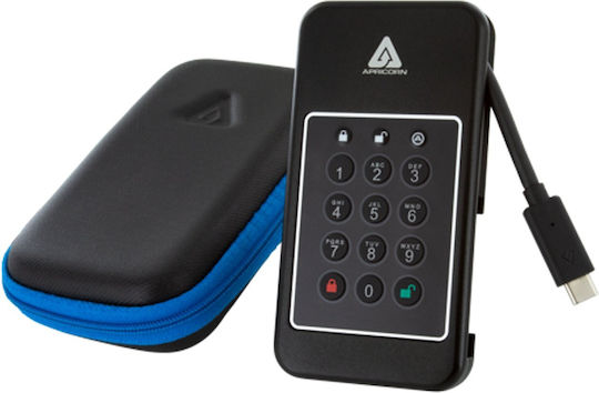 Apricorn Aegis NVX USB-C Externe HDD 2TB 2.5" Schwarz
