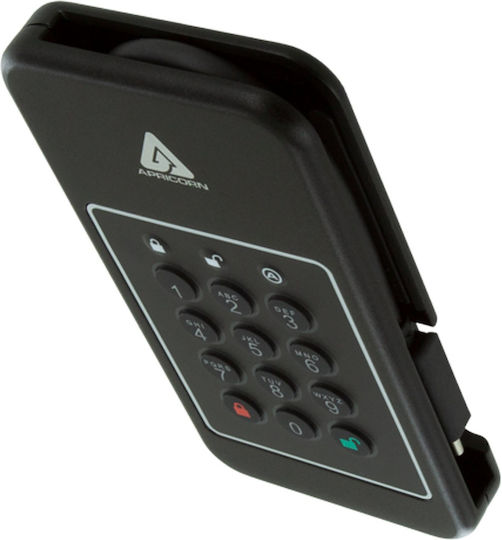 Apricorn Aegis NVX USB-C Externe HDD 2TB 2.5" Schwarz