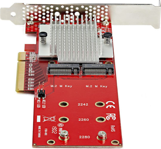 StarTech PCI-Karte Mit 2 M.2-Anschlüssen