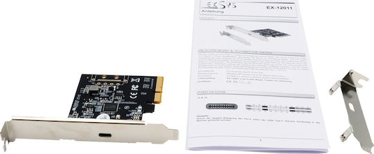 Exsys PCIe Card in USB 3.2 Port