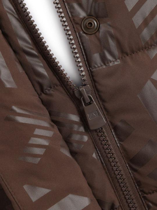 Women's Lifestyle Jacket for Winter Fancy Chocolate Brown