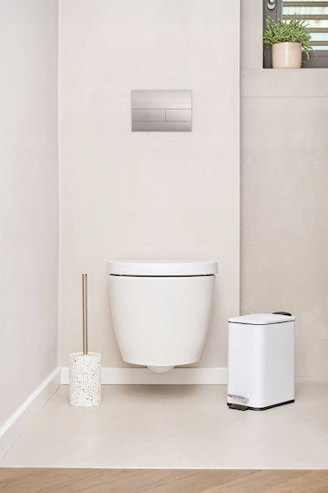 Zeller WC четка с циментов контейнер Terrazzo Ø 10,3 см
