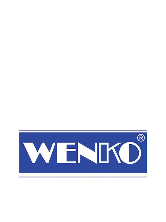 Wenko Badi Ceramică Coș de gunoi pentru baie Alb