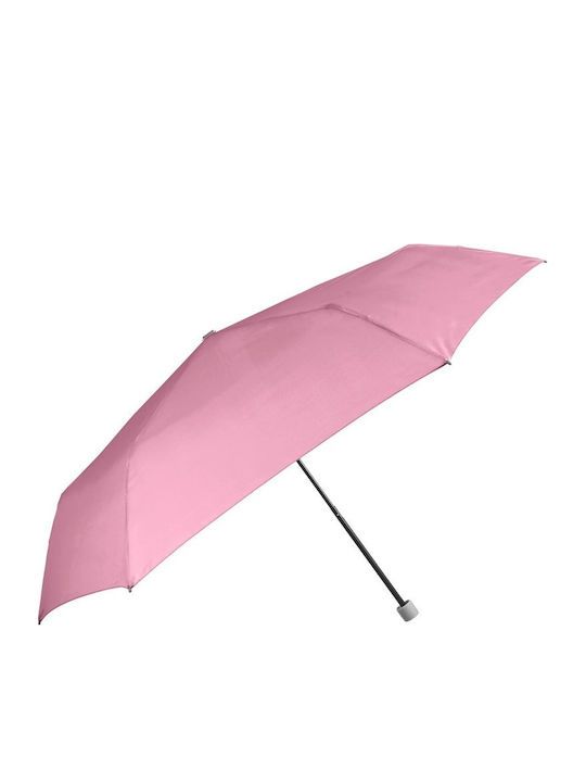 Rain Windproof Umbrella Compact Pink