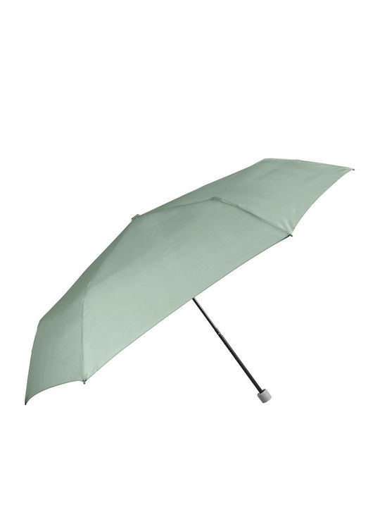 Rain Windproof Umbrella Compact Green