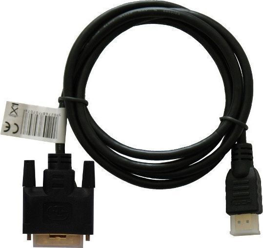 Savio Кабел DVI-A мъжки - HDMI мъжки 1.8м Черен (CL-139)