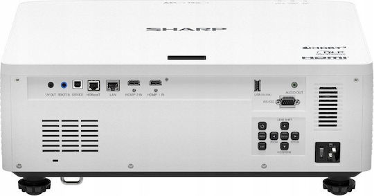 Nec Projektor LCD Laser mit Eingebauten Lautsprechern Weiß