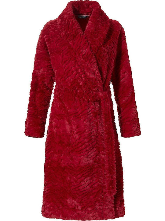 Pastunette Зимна Дамска Халат Red