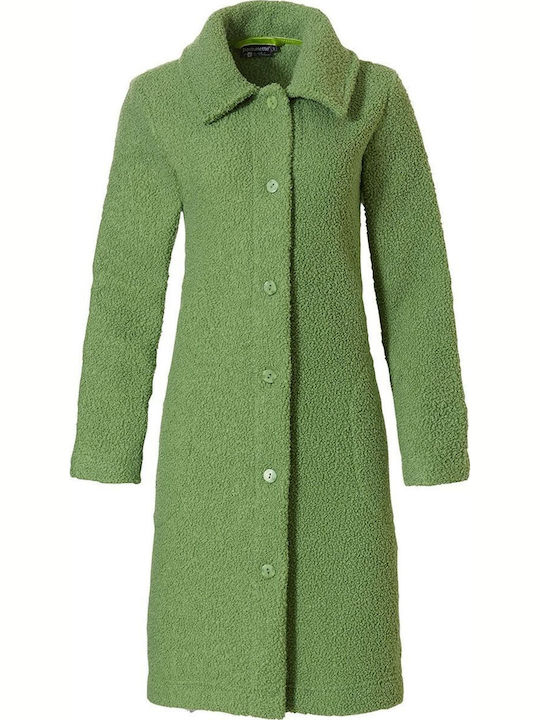 Pastunette Χειμερινή Γυναικεία Ρόμπα Πράσινο, Jade Green