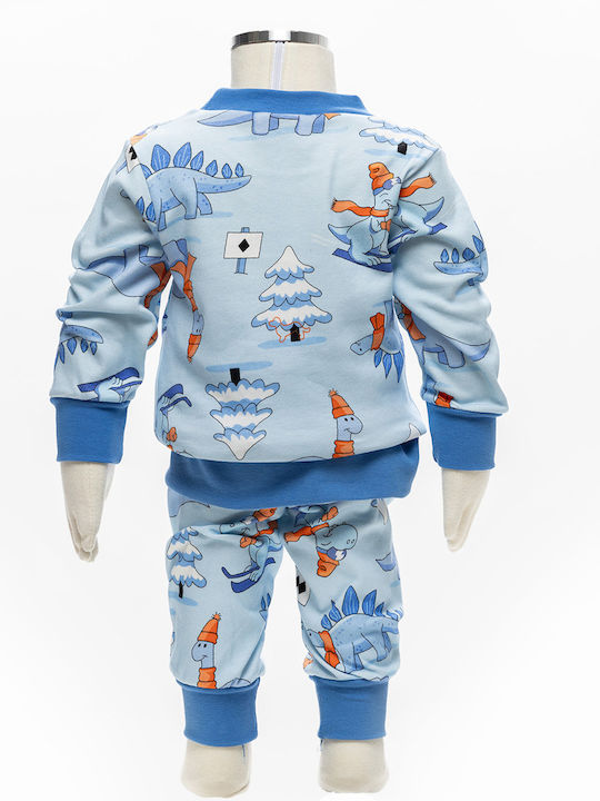Galaxy Pijama pentru copii De iarnă Albastră