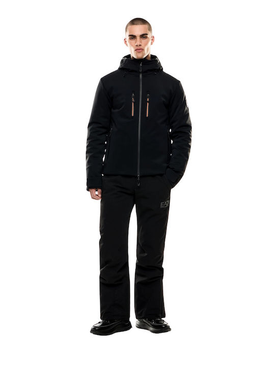 Winter Jacket Puffer Waterproof Black