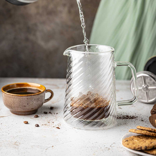 Klausberg Manual Filter Coffee Maker Stainless Steel Gold 1lt
