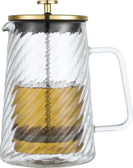 Klausberg Manual Filter Coffee Maker Stainless Steel Gold 1lt
