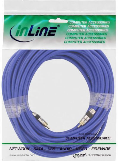 InLine Cable RCA male - RCA male 3m 89803P