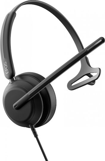 Epos Impact 730T Auf dem Ohr Multimedia-Headsets mit Mikrofon und Verbindung USB-A / USB-C in Schwarz Farbe