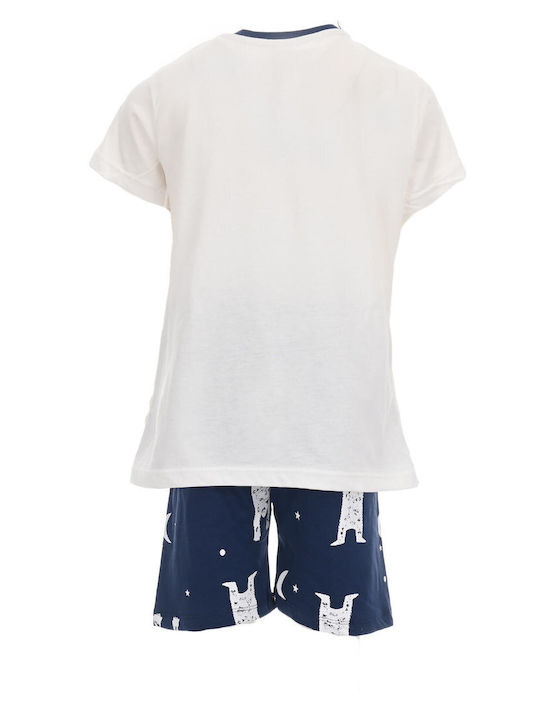 Hashtag Pijama pentru copii De vară Ecru