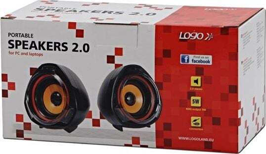 Logo Collection 2.0 Speakers 5W Black