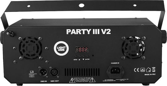 Light4me Moving Light Wash LED DMX RGBW / Red / Blue / Green / Yellow