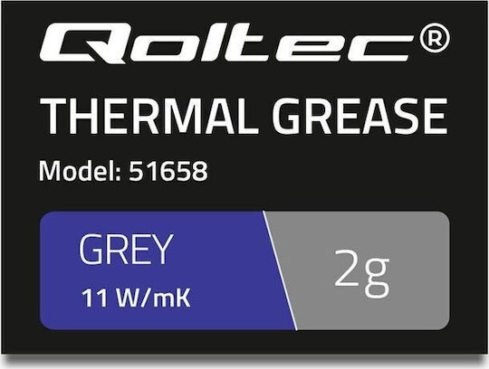 Qoltec Thermal grease 11 W/m-K 2гр
