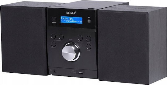 Denver Sistem Audio Portabil cu Radio CD USB Negru