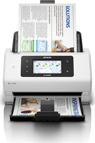 Epson WorkForce DS-800WN Sheetfed Scanner A4 with Wi-Fi