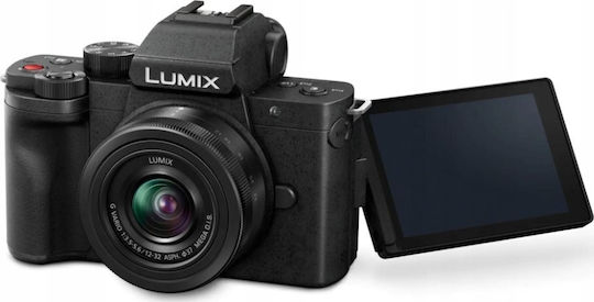 Panasonic Lumix DC-G100D Mirrorless Camera Kit (G Vario 12-32mm F3.5-5.6 Asph. Mega OIS) Black
