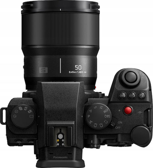 Panasonic Lumix S5 II X Mirrorless Cameră Kit (Lumix S 50mm F/1.8) Neagră
