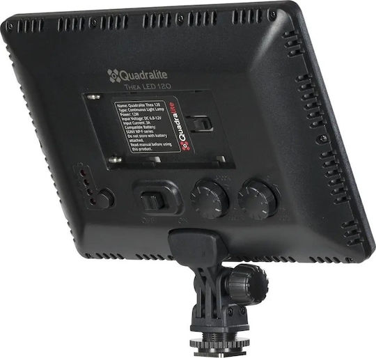 Quadralite Thea 120 LED Lumină 3200 - 5500K 12W cu Luminozitate LUX 680 Lux