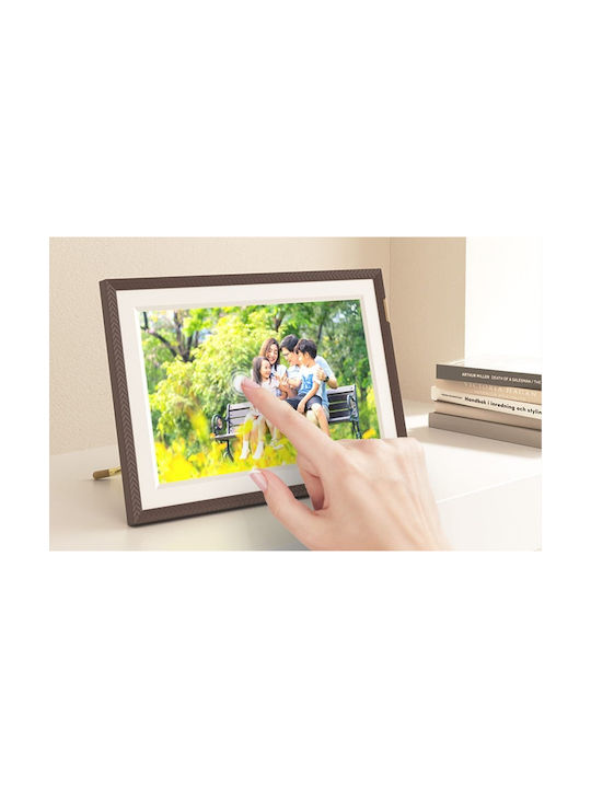 Arzopa Digital Photo Frame 10.1" Brown 5907085521947