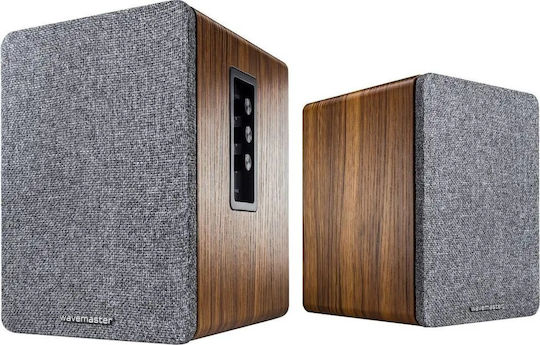 Wavemaster Base Aktive Lautsprecher 2 Anzahl von Fahrern 30W (Paar) Braun