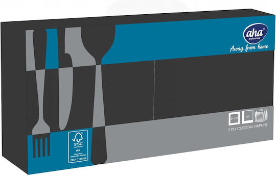 Hanke Tissue Napkins 1 Pack Black