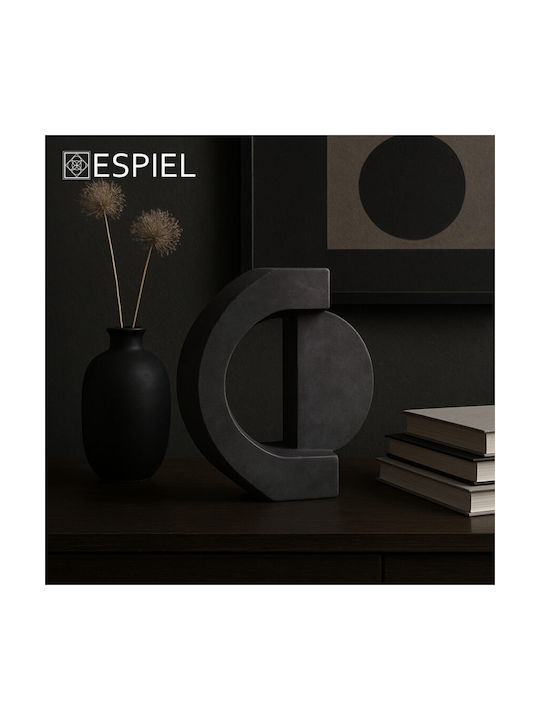 Espiel Декоративна ваза Керамика Зелен 32.5x11.5x39см 1бр