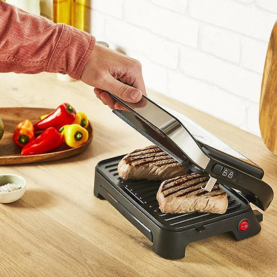 Tefal Τοστιέρα Γκριλιέρα 1000W Inox